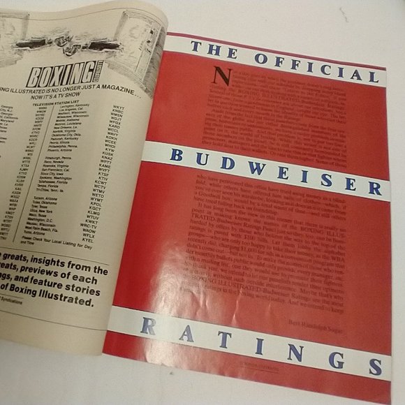 Boxing Illustrated & Sports Illustrated VINTAGE!!! Holyfield & Tyson - magazines - Picture 11 of 14